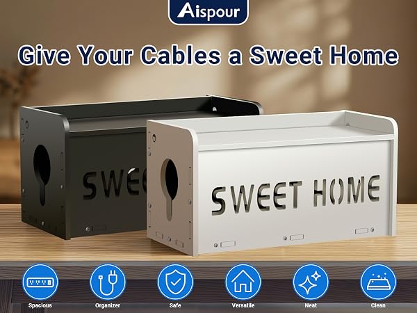 Cable Management Organizer Box
