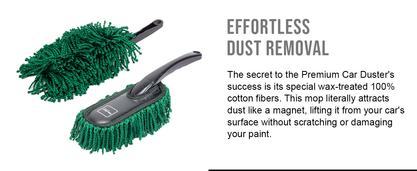 premium cotton car duster detailing detail