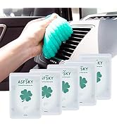 ASFSKY Car Cleaning Gel for Car Detailing Car Cleaning Gel Putty Reusable Keyboard Cleaner Gel Ca...