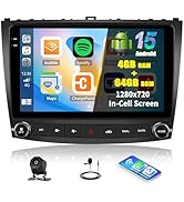 SIXTOP 4G+64G Android Car Stereo for Lexus IS250 IS200 IS220 IS300 IS350 2006-2012 Wireless CarPl...