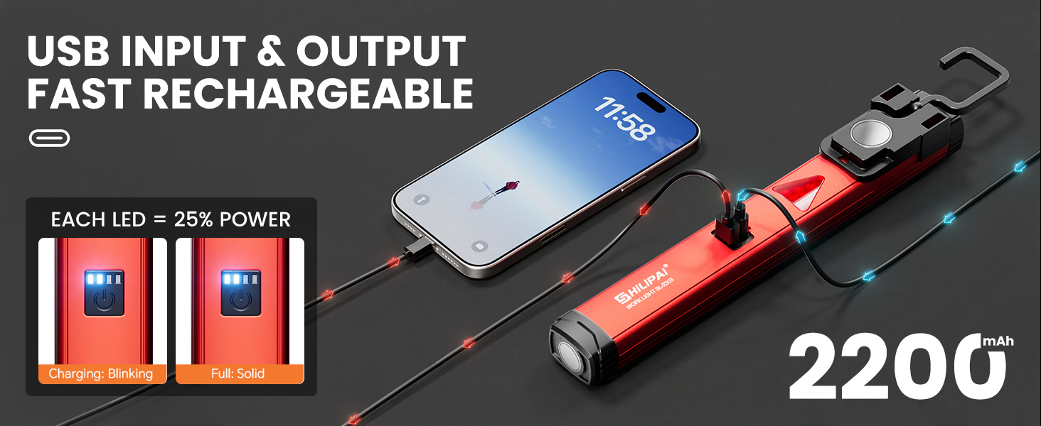 rechargeable work light