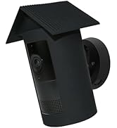 Waterproof Silicone Cover Protective Case Compatible with Ring Outdoor Cam Plus, Anti-Scratch &amp; G...