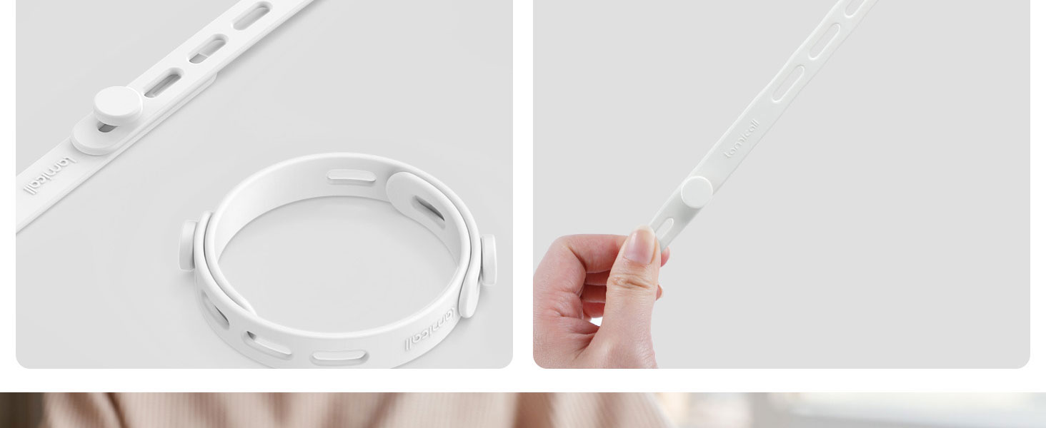 connectable reusable cable ties strap