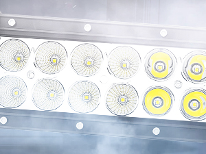 22Inch 120W Spot Flood Combo Light Bar with Wiring Harness Kit