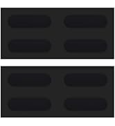 PATIKIL 0.2Inch / 4.5mm Laptop Rubber Feet, 8 pcs Anti-Skid Pads Oval Computer Bottom Replacement...