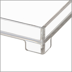 clear tray