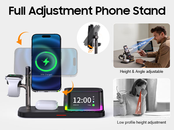 7 in 1 wireless charging station