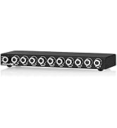 Nobsound 9-Band Stereo EQ Preamp: HiFi Equalizer Audio Processor with Tone Controls | 111dB SNR |...