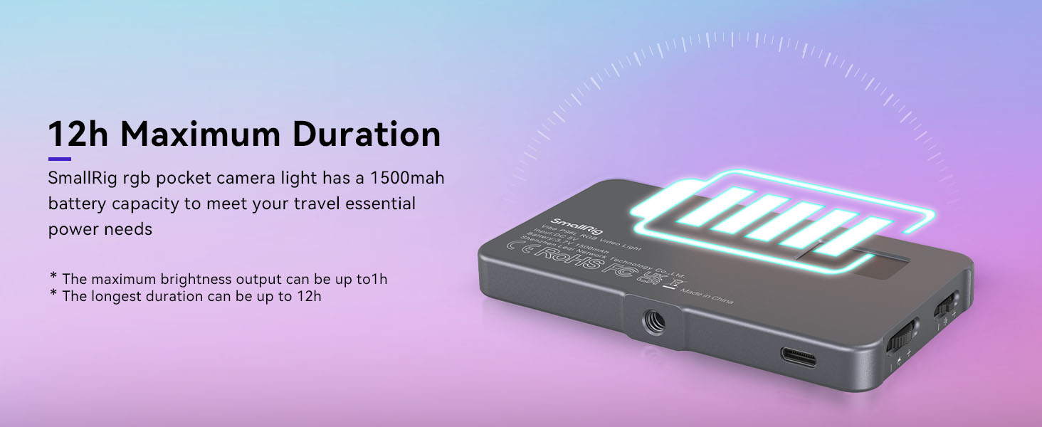 rgb video light on camera video light for photography mini portable video lighting