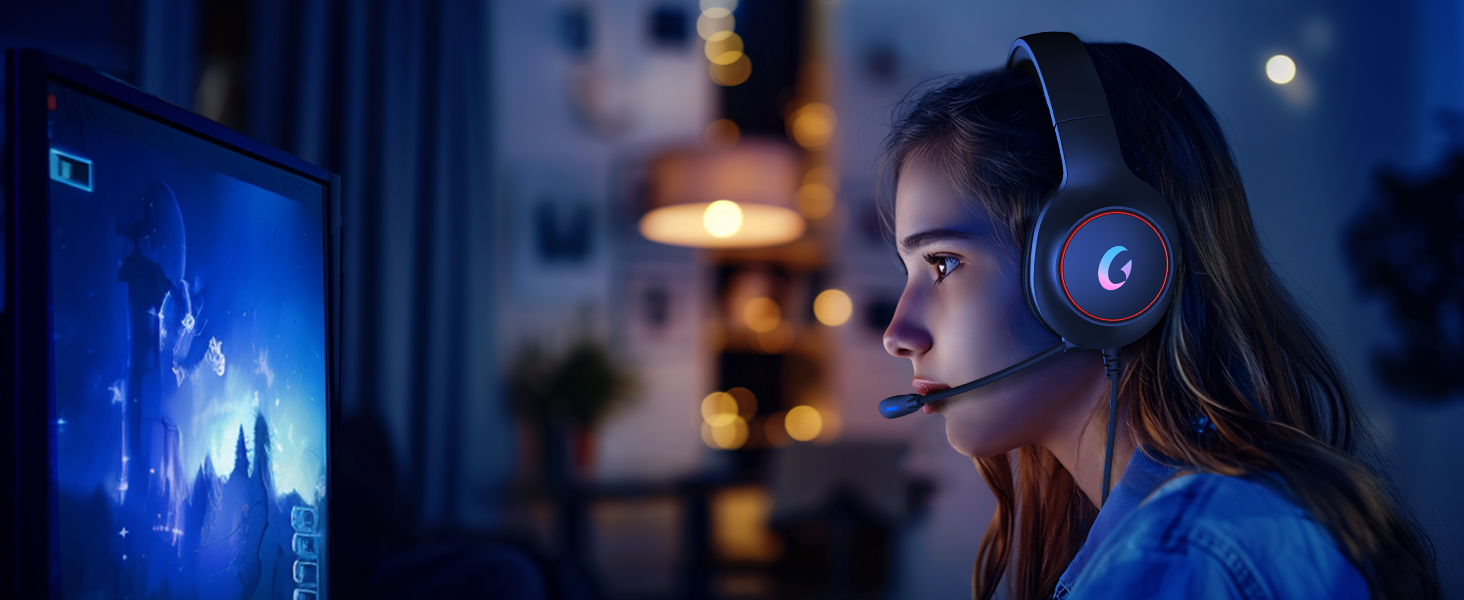 xbox one headset with mic wired headset xbox series s ziumier gaming headset with microphone