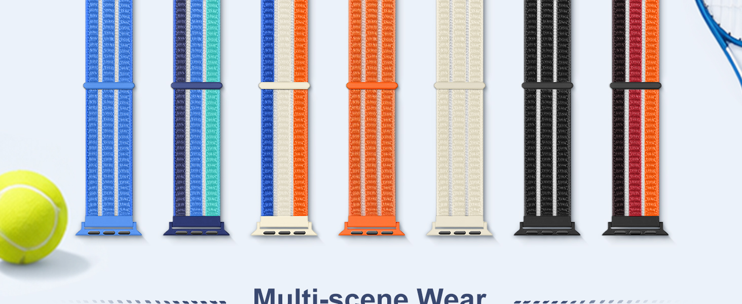 breathable nylon sport loop