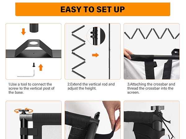projector screen stand