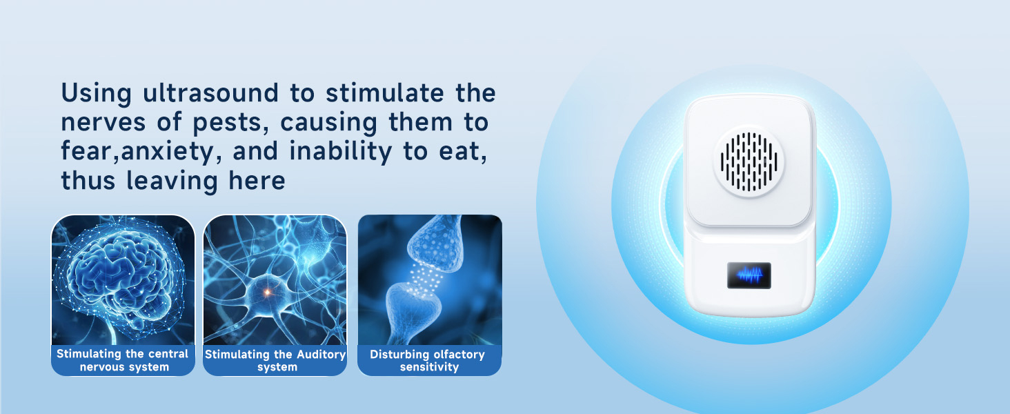 Ultrasonic Repellen Indoor Insect Repeller