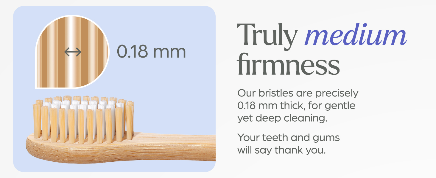 bamboo toothbrushes medium