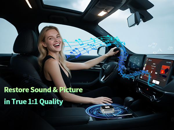 Wireless CarPlay &amp; Android Auto Adapter