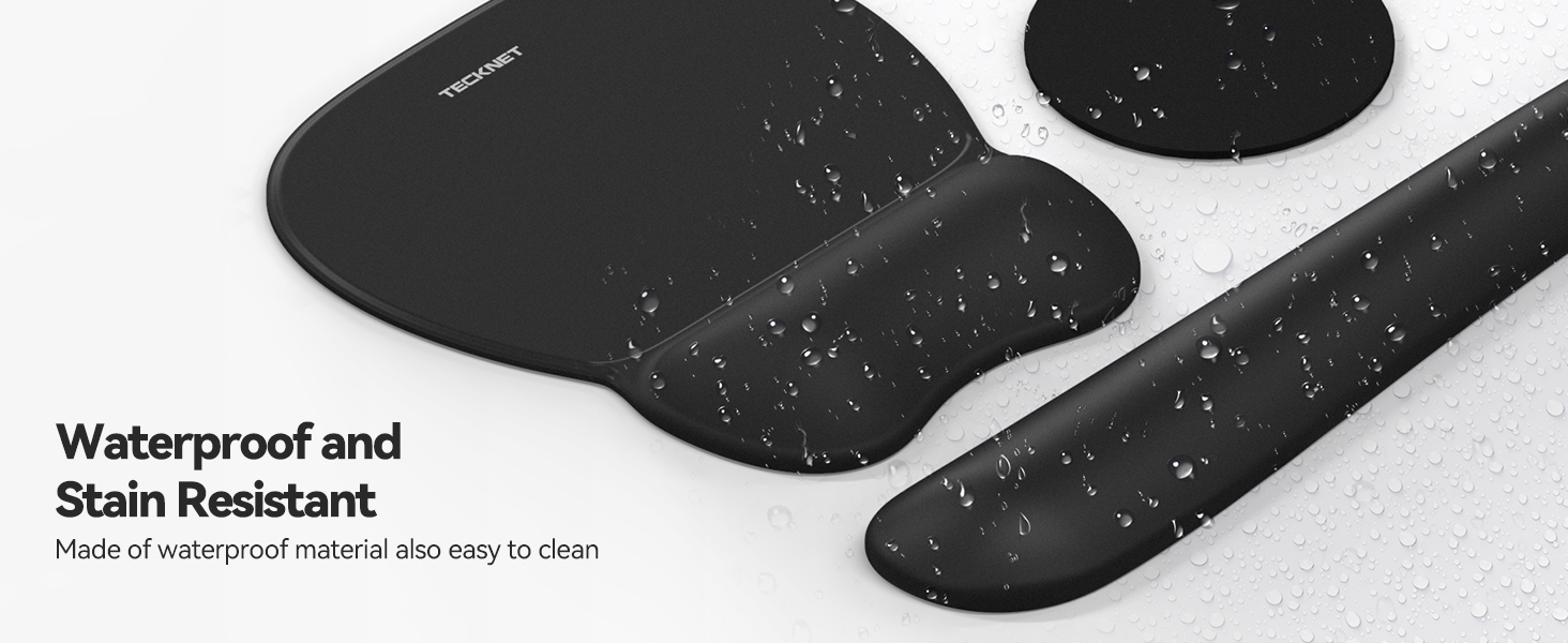 Waterproof Stain-Resistant Design Makes Cleaning Easier