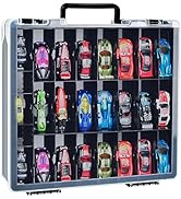 Double Sided Toy Storage Organizer Case for Hot Wheels Car, for Matchbox Cars, for Mini Toys, for...