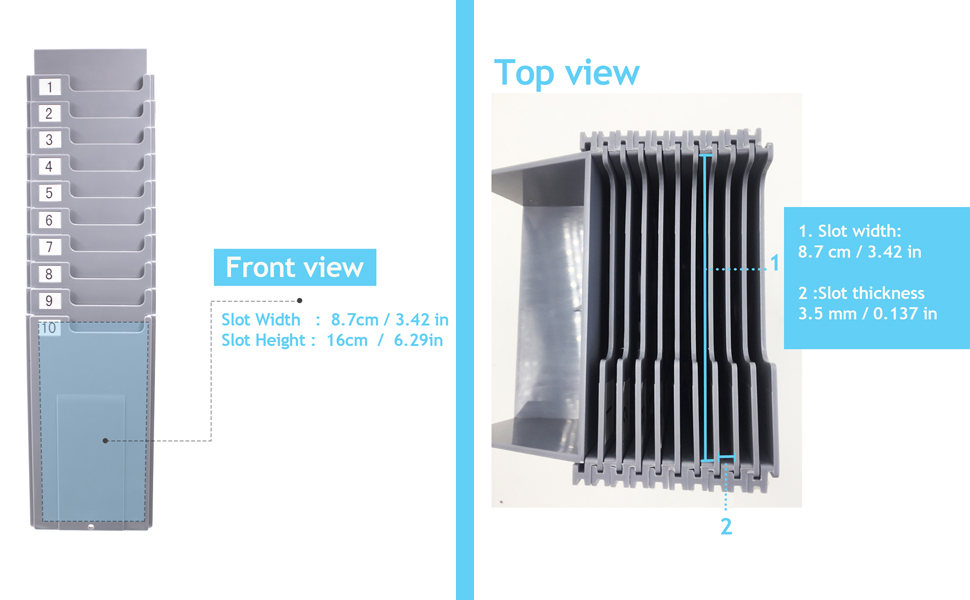 time card rack holder 