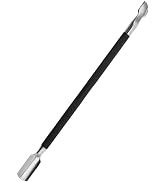 HaimiLiya Cuticle Pusher Gel Nail Remover Tool Dual-end Dead Skin Nail Pusher Nail Dirt Cleaner T...
