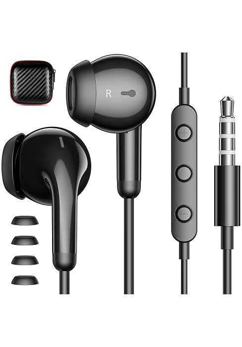 3.5mm wired earbuds