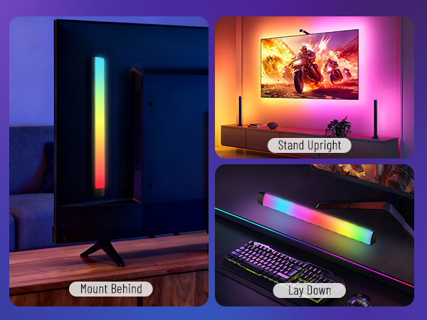 Smart RGB+IC LED Light Bars