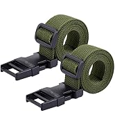 Luggage Strap, Wisdompro 2 Pcs Heavy Duty Utility Strap for Outdoor Sport, Backpacking, Sleeping ...