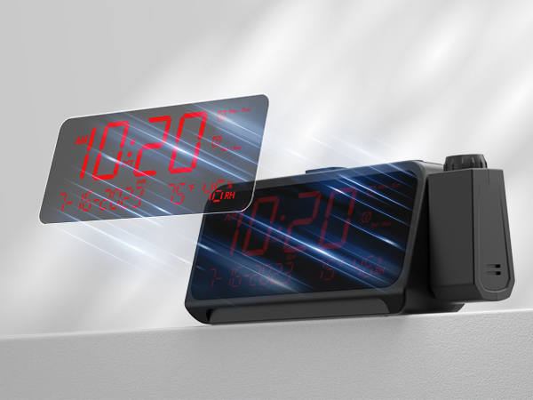 bedroom clocks digital low light