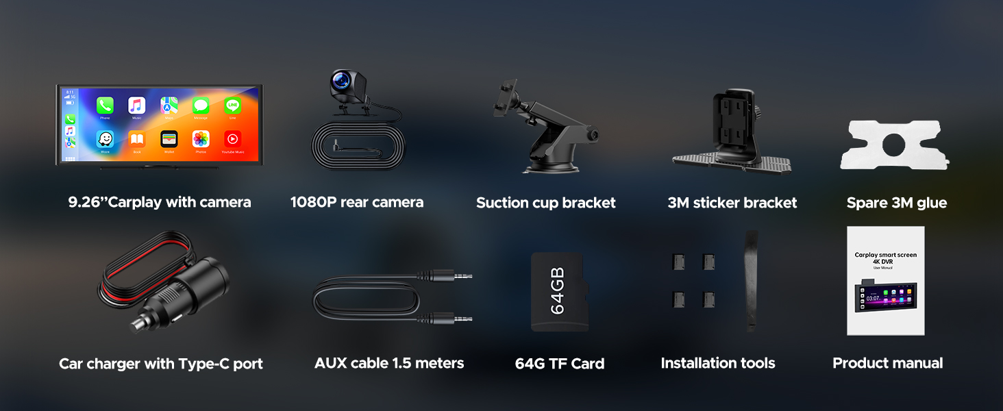 carplay screen for car
