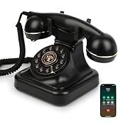 Uvital Bluetooth Landline Phone, Bluetooth Retro Phone Landline Telephone with Speakerphone, Home...