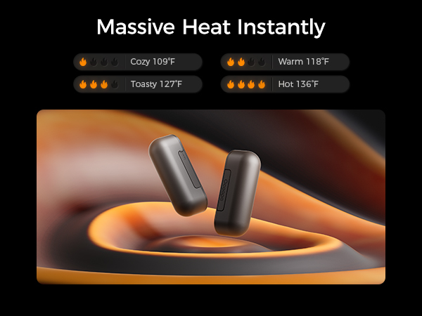 massive heat instantly