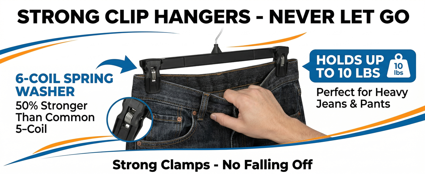 black pants hangers