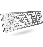 Macally Premium Wireless Bluetooth Keyboard for Mac, iMac, MacBook, Mac Pro - Compatible Apple Wi...