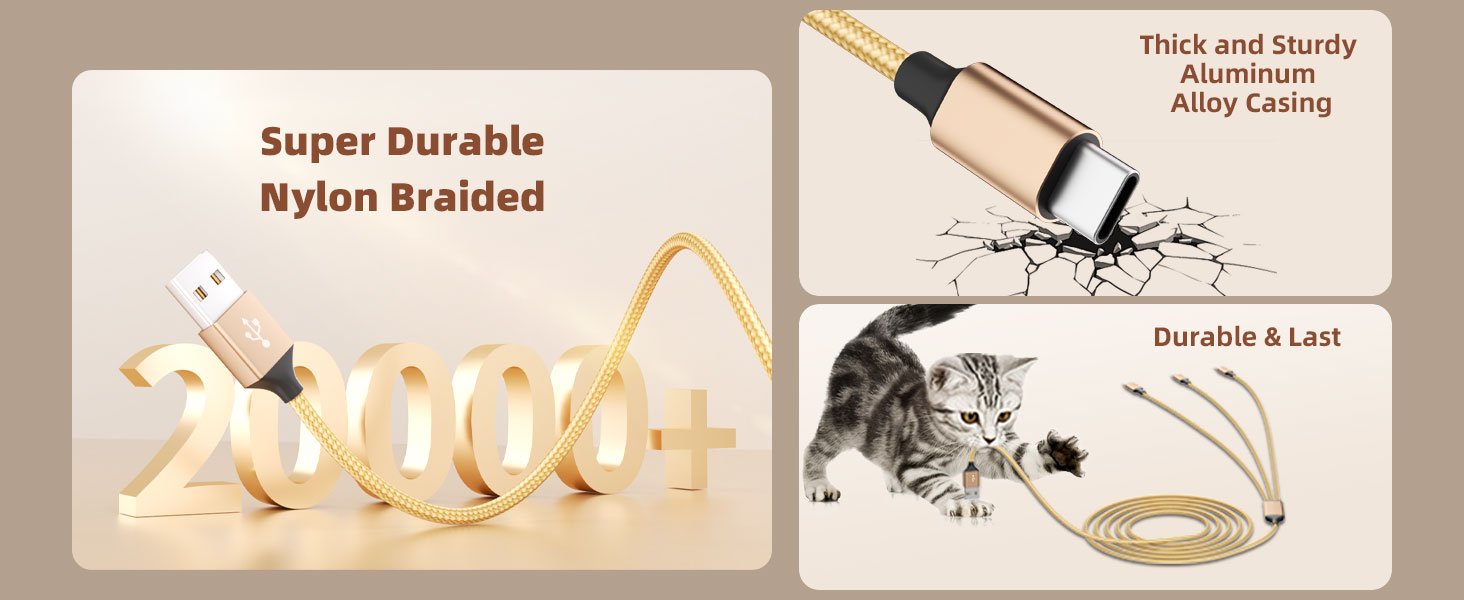 High-quality charging cable