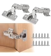 HBL' 2 Pack 45° Corner Cabinet Hinge, 135° Corner Cabinet Hinge Replacement, European Concealed K...