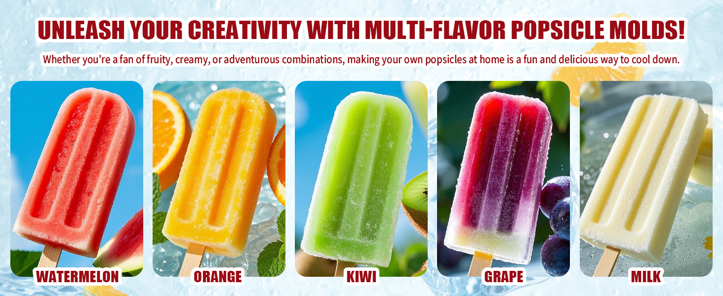 popsicles molds