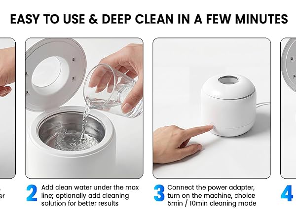Ultrasonic Jewelry Cleaner