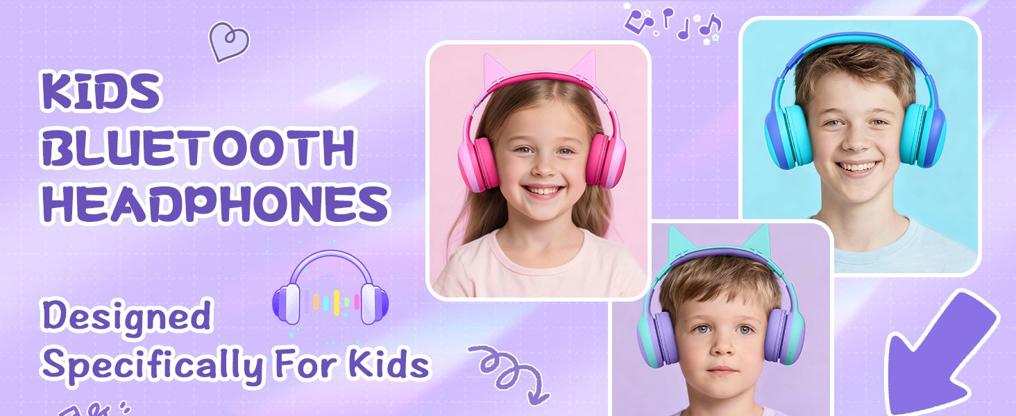 kids bluetooth headphones