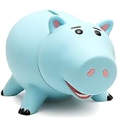 Hamm Piggy Bank, Cute Plastic Coin Bank for Boys and Girls, Unbreakable Pig Money Bank for Kids G...