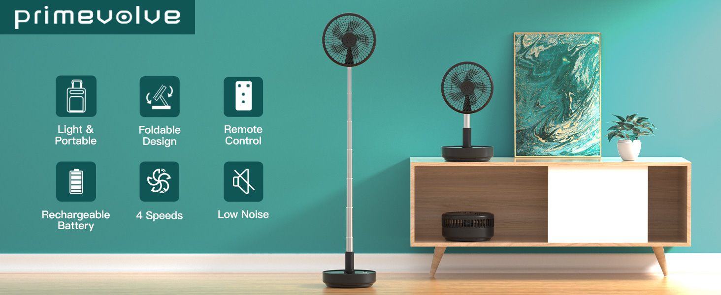 portable fan rechargeable