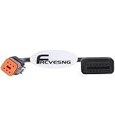 FRCVESNG 6 Pin OBD2 Motorcycle Diagnostic Adapter, OBDII Diagnostic Scanner Adapter Cable Compati...