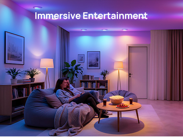 smart bulb for movie night