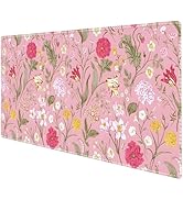 Lauspuck Desk Mat for Keyboard and Mouse, XXL Large Mouse Pad for Desk, Cute Desk Pad Mat, Comput...