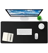 Large Gaming Mouse pad,Extended Keyboard Mouse Mat Desk pad(31.5" x 15.8") with Non-Slip Rubber B...
