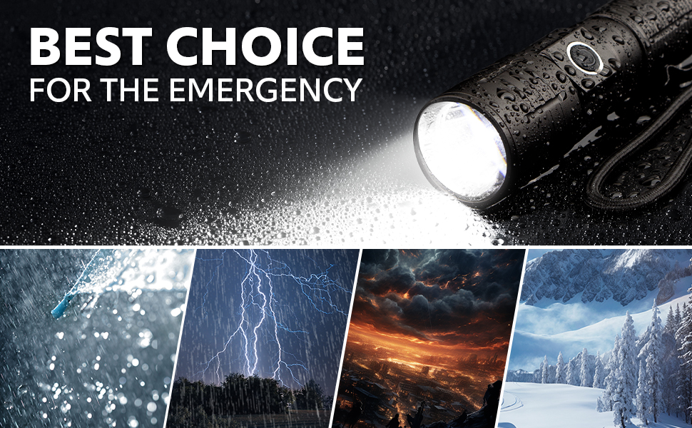 Emergency flashlights