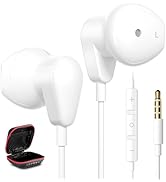 3.5mm Headphones Wired Earphones for Samsung Galaxy A25 A15 A12 A13 A03s A14 A23 A71, Noise Cance...