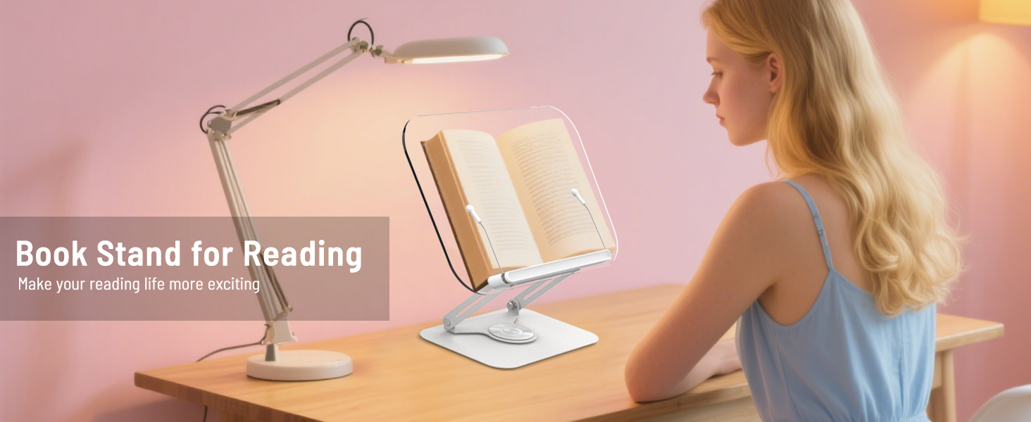 Desk Cookbook Stand