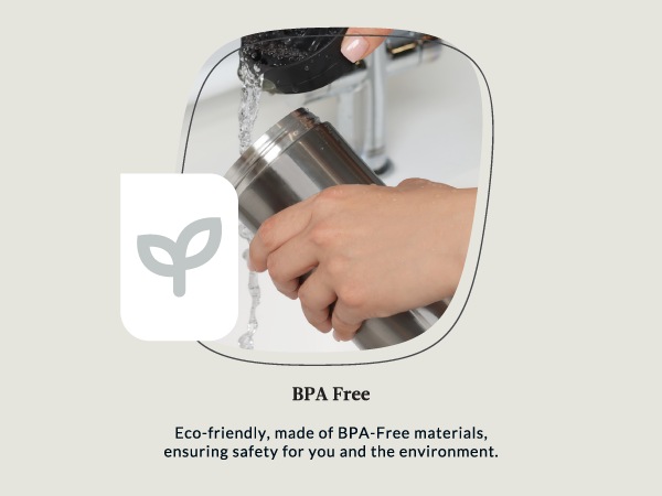 BPA free friendly environment sustainable material safe drinking water cleaning dishwasher lid
