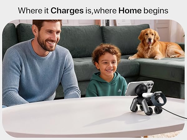 4 in 1 magnetic wireless charging station for apple devices