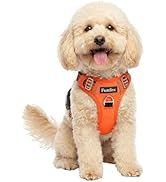 Funfox Dog Harness No Pull, Adjustable Pet Vest Harness, Super Soft Material with Vertical Handle...
