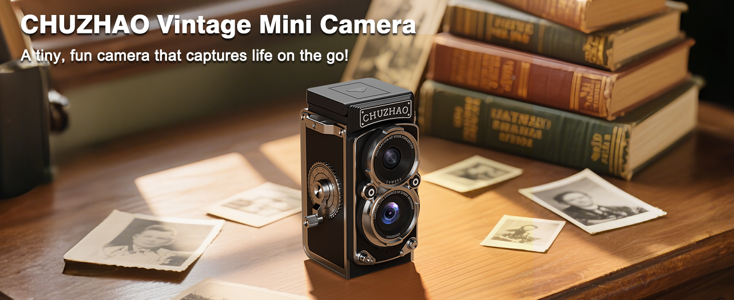 CHUZHAO Vintage Mini Camera